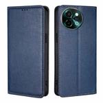 For vivo Y38 5G / T3x Global Gloss Oil Solid Color Magnetic Leather Phone Case(Blue)