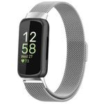 For Fitbit Inspire 3 Milanese Metal Watch Band(Silver)