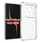 For Honor Magic6 Ultimate Shockproof Non-slip Thickening TPU Phone Case(Transparent)