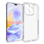 For Honor 400 Lite Global Shockproof Non-slip Thickening TPU Phone Case(Transparent)