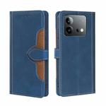 For vivo iQOO Neo 8 / 8 Pro 5G Skin Feel Magnetic Buckle Leather Phone Case(Blue)