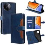 For vivo Y39 5G Global Skin Feel Magnetic Buckle Leather Phone Case(Blue)