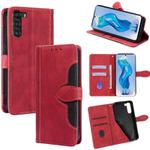 For ZTE nubia S 5G A403ZT Skin Feel Magnetic Buckle Leather Phone Case(Red)