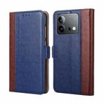 For vivo iQOO Neo 8 / 8 Pro 5G Ostrich Texture Horizontal Flip Leather Phone Case(Blue)