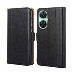 For Huawei Enjoy 60 Pro / nova 11i Ostrich Texture Horizontal Flip Leather Phone Case(Black)