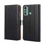 For ZTE Blade A53 4G Ostrich Texture Horizontal Flip Leather Phone Case(Black)