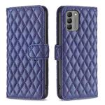 For Nokia G310 Diamond Lattice Wallet Flip Leather Phone Case(Blue)