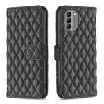 For Nokia G310 Diamond Lattice Wallet Flip Leather Phone Case(Black)