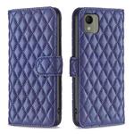 For Nokia C110 Diamond Lattice Wallet Flip Leather Phone Case(Blue)