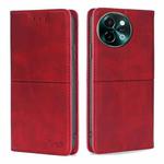 For vivo Y38 5G / T3x Global Cow Texture Magnetic Leather Phone Case(Red)