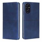 For Honor 200 5G Cow Texture Magnetic Leather Phone Case(Blue)