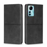 For ZTE Blabe V41 Smart 4G Cow Texture Magnetic Leather Phone Case(Black)