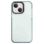 For iPhone 13 2 in 1 Frosted TPU Phone Case(Transparent Black)