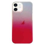 For iPhone 11 Double Sided IMD Laser Gradient PC Phone Case(Pink)