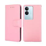For vivo S17 5G / S17 Pro 5G Crystal Texture Leather Phone Case(Pink)