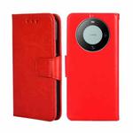 For Huawei Mate 60 Crystal Texture Leather Phone Case(Red)