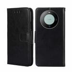 For Huawei Mate 60 Crystal Texture Leather Phone Case(Black)