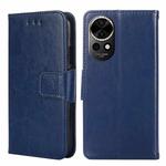 For Huawei nova 12 5G Crystal Texture Leather Phone Case(Royal Blue)