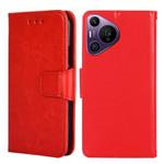 For Huawei Pura 70 Pro / 70 Pro+ 5G Crystal Texture Leather Phone Case(Red)