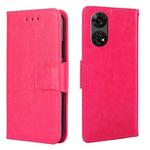 For ZTE Anshin Family Crystal Texture Leather Phone Case(Pink)