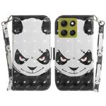For Motorola Moto G86 5G 3D Colored Flip Leather Phone Case(Angry Bear)