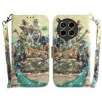 For Tecno Camon 30 5G /  30 4G CL6 CL7 3D Colored Horizontal Flip Leather Phone Case(Zoo)