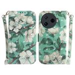 For Tecno Camon 30 Pro CL8 3D Colored Horizontal Flip Leather Phone Case(Watercolor Flower)