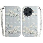 For Tecno Camon 30 Pro CL8 3D Colored Horizontal Flip Leather Phone Case(Magnolia)