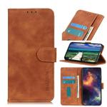 For Huawei nova 11 4G KHAZNEH Retro Texture Horizontal Flip Leather Phone Case(Brown)