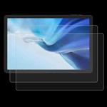 For Doogee Tab E3 Pro 13 inch 2pcs 9H 0.3mm Explosion-proof Tempered Glass Film