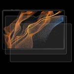 For Samsung Galaxy Tab S9 Ultra 2pcs 9H 0.3mm Explosion-proof Tempered Glass Film