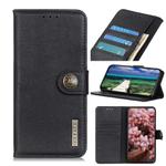 For Huawei Mate 60 Pro KHAZNEH Cowhide Texture Horizontal Flip Leather Phone Case(Black)