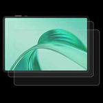 For Honor Pad X8a 2pcs 9H 0.3mm Explosion-proof Tempered Glass Film