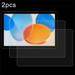 For Lenovo Erazer A10 10.1 2pcs 9H 0.3mm Explosion-proof Tempered Glass Film