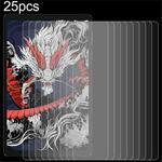 For Lenovo Legion Y700 2024 25pcs 9H 0.3mm Explosion-proof Tempered Glass Film