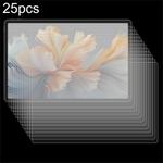 For Lenovo Yoga  Pad Pro Al 12.7 25pcs 9H 0.3mm Explosion-proof Tempered Glass Film
