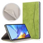 For Huawei Honor V6 Marble Cloth Texture Horizontal Flip Leather Case with Card Slot & Holder(Green)