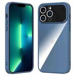 For iPhone 13 Pro Max Large Window Acrylic + TPU Phone Case(Sapphire)