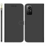 For Xiaomi Redmi Note 12S Imitated Mirror Surface Leather Phone Case(Black)