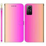 For Xiaomi Redmi Note 12S Imitated Mirror Surface Leather Phone Case(Gradient Color)