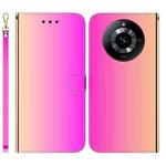 For Realme 11 5G/Narzo 60 India Version Imitated Mirror Surface Leather Phone Case(Gradient Color)