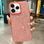 For iPhone 11 Pro Max IMD Shell Texture TPU + Acrylic Phone Case(Pink)