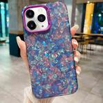 For iPhone 11 Pro IMD Shell Texture TPU + Acrylic Phone Case(Purple)