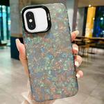 For iPhone X / XS IMD Shell Texture TPU + Acrylic Phone Case(Black)