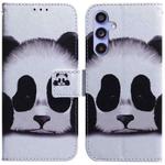 For Samsung Galaxy S23 FE 5G Coloured Drawing Flip Leather Phone Case(Panda)