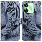 For Realme C61 / C63 / Note 60 Coloured Drawing Flip Leather Phone Case(Tiger)