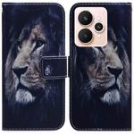 For Realme 15 5G / Realme 15 Pro 5G Coloured Drawing Flip Leather Phone Case(Lion)
