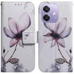 For OPPO A5x 5G / A3 4G / 5G / A3x 4G / 5G Coloured Drawing Flip Leather Phone Case(Magnolia)