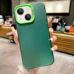For iPhone 14 Plus IMD Colorful Gradient Acrylic Phone Case(Green)
