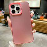 For iPhone 14 Pro Max IMD Colorful Gradient Acrylic Phone Case(Pink)